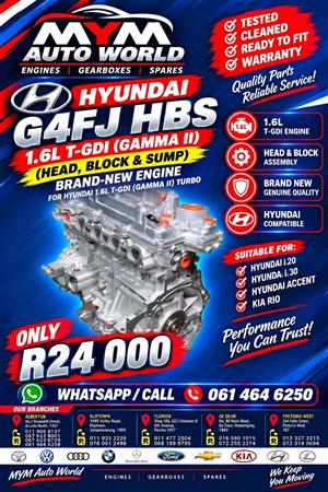 Hyundai G4FJ HBS Engine