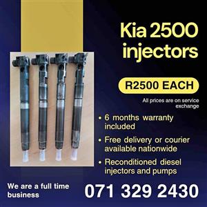 KIA 2500 INJECTORS FOR SALE WITH WARRANTY