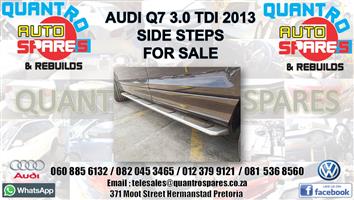 Audi Q7 quattro 3.0 tdi 2013 side steps for sale