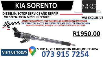 Kia Sorento Diesel Injectors 