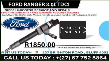 Ford Ranger 3.0L TDCI Diesel Injectors on Recondition