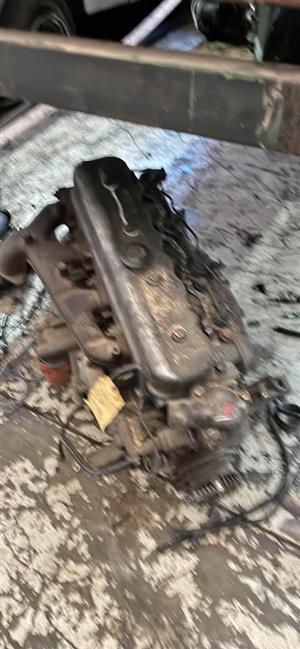 Nissan ED33. Engine Head block sump