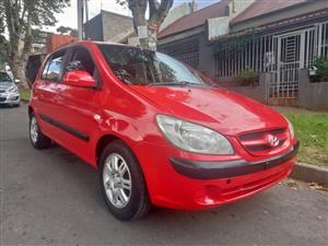 2008 Hyndai Getz 1.6 Petrol, Automatic, RED, 