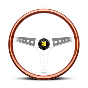 Momo VCALIFWOOD36 California 360mm Wood & Chrome Steering Wheel