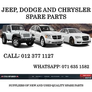 Dodge, Jeep and Chrysler Second-Hand Spares