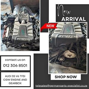  Audi S5 V6 TDSI CGW Engine And Gearbox FOR SALE 