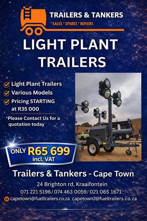 Light Plant Tower Trailer