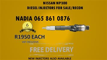 NISSAN NP300 DIESEL INJECTORS FOR SALE - AVAILABLE