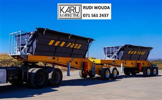 New 2026 PRBB 25m3 Bin Side Tipper