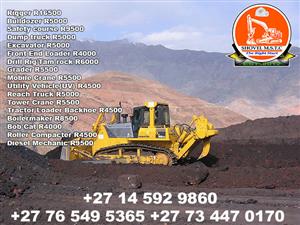 Grader Excavator TLB FEL SHOVEL MULTI SKILLS TRAINING CENTRE +27145929860 +27734470170 TAUNG