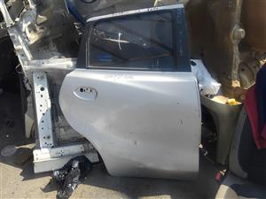 Datsun go right back / Rear door with lock, window mechanism & glass for sale 