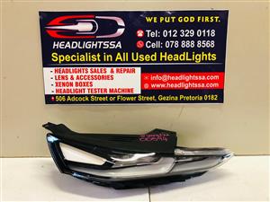 Hyundai Santa Fe right side LED daylight running light and indicator