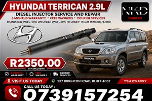 _Hyundai_Terrican_2.9L_Diesel_Fuel_Injectors 