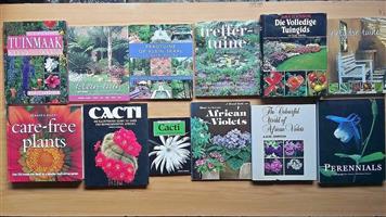36 Tuin boeke. Prys  elk of koop enige 5 boeke vir 