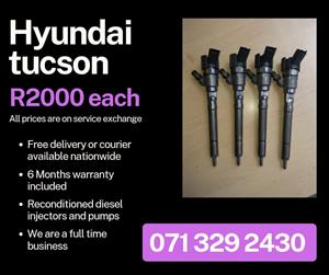 HYUNDAI TUCSON INJECTORS FOR SALE WITH WARRANTY INCLUDED 