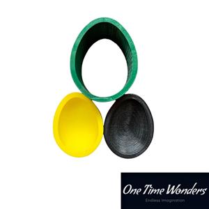55mm Egg Bath Bomb Mould with Guide