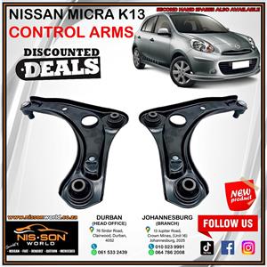 NISSAN MICRA K13 CONTROL ARMS
