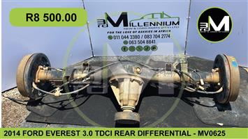 2014 FORD EVEREST 3.0 TDC REAR DIFFERENTIAL - MV0625 