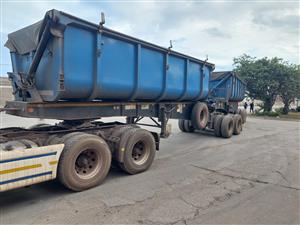 2008 Top 40cube side tipper trailer for sale