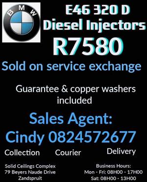 BMW E46 DIESEL INJECTOR SET