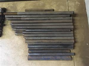 Steel bars various lengths