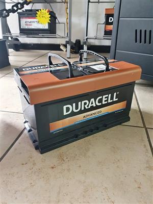 DURACELL 659/668 12v 80AH 700cca RHP Car Battery