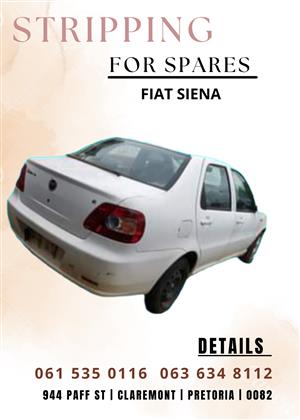 Fiat siena stripping for spares 