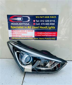 Hyundai Santa Fe right side xenon headlight 