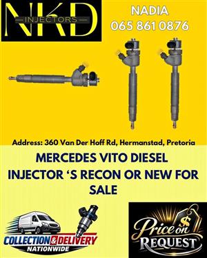 MERCEDES VITO DIESEL INJECTORS FOR SALE - 6 MONTHS WARRANTY
