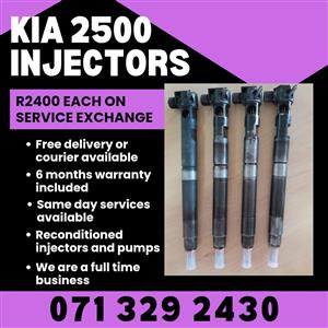KIA 2500 INJECTORS FOR SALE WITH WARRANTY 