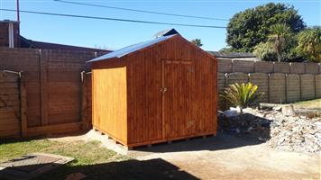 Wendy houses, log cabin and knotty pine, tool sheds, guard huts and custom-made 