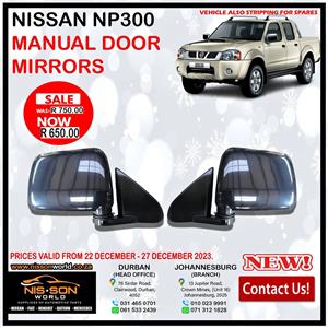 NISSAN NP300 MANUAL DOOR MIRRORS