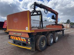 2006 Kearneys tridem Brick crane trailer