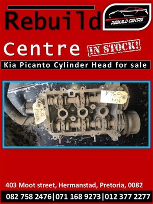 Kia Picanto Cylinder head for sale. 