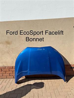Ford EcoSport Facelift Bonnet