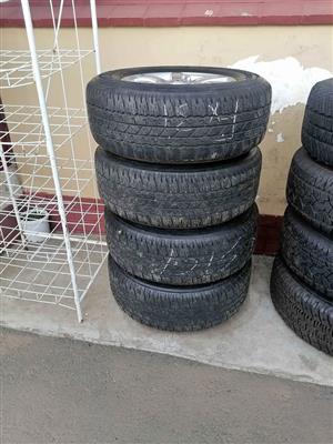 Volkswagen Amarock 17inch (WITH USED TYRES)