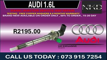 Audi 1.6L Diesel Fuel Injectors 