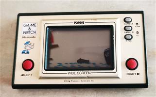 Rare 1981 Nintendo Game & Watch Popeye PP-23 Handheld