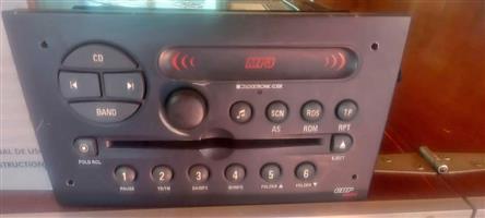 Chevrolet corsa radio mp3