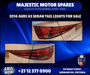 2014 Audi A3 Sedan Tail Lights for Sale - used