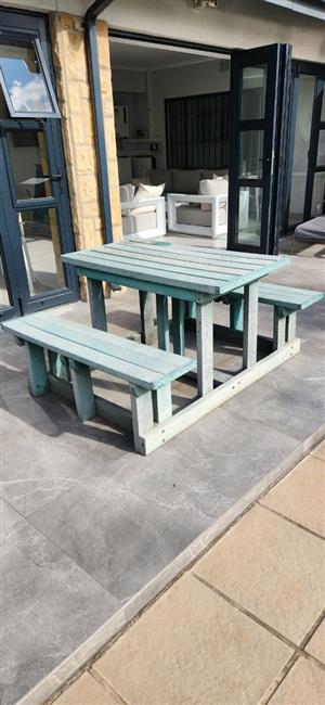 6 Seater Bench/Table