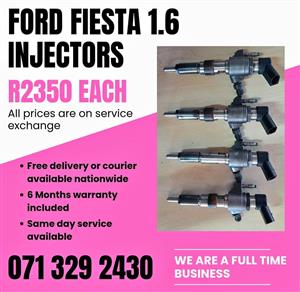 FORD FIESTA 1.6 INJECTORS FOR SALE WITH WARRANTY INCLUDED