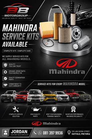 MAHINDRA SERVICE KITS AVAILABLE