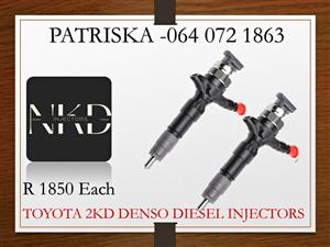 TOYOTA 2KD & 1KD DIESEL INJECTORS FOR SALE
