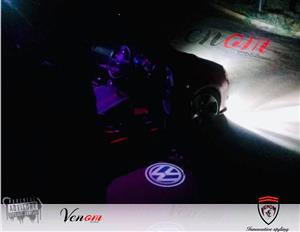  VW door welcome lights