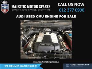 Audi 3.0 T V6 CMU engine for sale