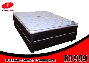 BRAND NEW BED !!!! SUPREME CONTACT FOR ONLY R3 999