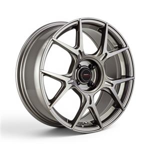 17″ A-Line Havana 5/114 Sepang Silver Flow Form Alloy Wheels