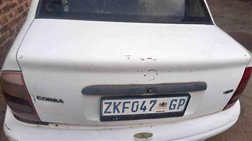 Opel Corsa Classic Sedan boot lid