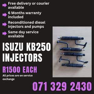 ISUZU INJECTORS FOR SALE WITH WARRANTY 